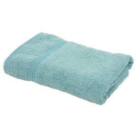 Bamboo Bliss Lagoon Blue Bamboo Luxury Bath Towel Plush Soft Bathroom Bath Linen Shower Dry Absorbent Durable Cotton Blend Fabric Turquoise Sea Green 70 x 140cm