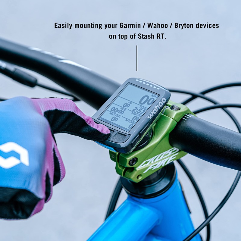 Granite Scope Bike Computer Mount Conversion Kit for Stash RT