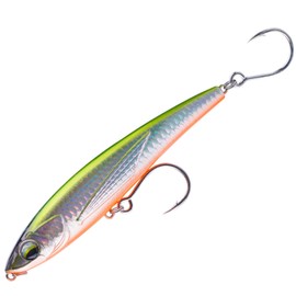 TABKSOLA Weitwurf - Esca artificiale per pesca in mare, 12 cm, 50 g, esca per pesca in mare (verde-argento)