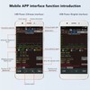 USB Digital Display Voltmeter Wireless Bluetooth Remote Control Charging Detector