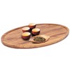 Japanese Style Bamboo Tea Tray Food Serving Plate Platter Dishes