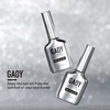 GAOY 2Pcs 16ml Gel Nail Glue for Acrylic Nails Tips,