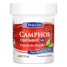 De La Cruz Ungüento Pomada De Alcanfor Para Aliviar El Dolor