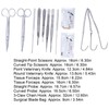 Animal Dissection Kit Biology Laboratory Anatomy Set Device for Poultry