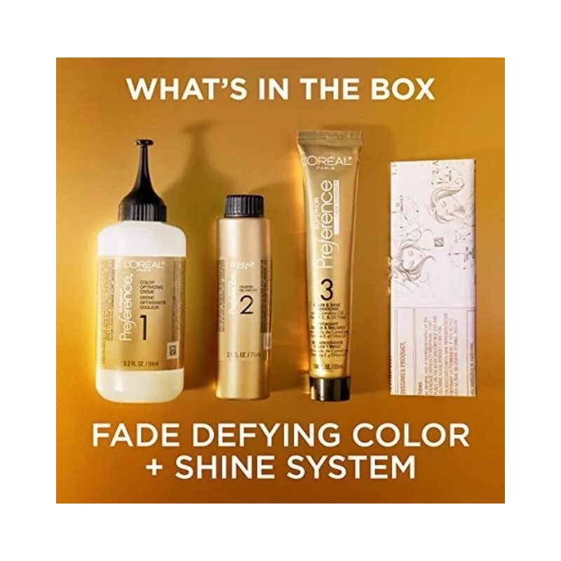 L'Oréal L'Oreal Paris Superior Preference Fade-Defying + Shine Permanent Hair