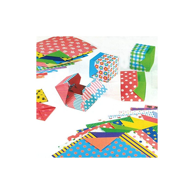 ショウワグリム 折り紙 両面 ドット ちよがみ BOX 120枚入り 23-2187