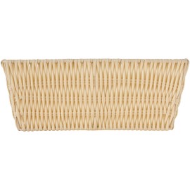 Whitmor Rattique Small Shelf Tote Latte (Pack of 2)