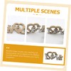 BIUDECO Wooden Letter Adornment Wedding Photo Prop Ornament for Aesthetic