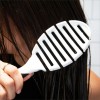 LolaVie Wet Brush Pro Flex Dry Black And White Hair
