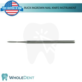 Ruck Ingrown Nail Fold Knife Instrument Stainless Steel L 15cm Remove Deadskin