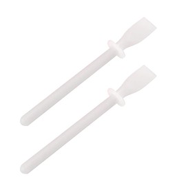 2 Pieces Glue Spreader Sticks Glue Applicator Adhesive Applicator Painting Scrapers for Handmade DIY PU-Leather Craft Tool, White