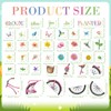 Pasimy Flower Bulletin Board Decorations Set 3D Paper Flower Cutouts