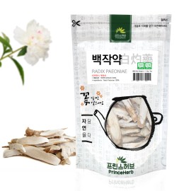 PrinceHerb Medicinal Korean Herb, Radix Paeoniae  Bulk Herb 4oz / 113g