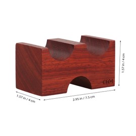 SHINEOFI Wooden Audio Cable Organizer Portable Cord Holder for Desk Cable Management Minimalist Design Easy Installation