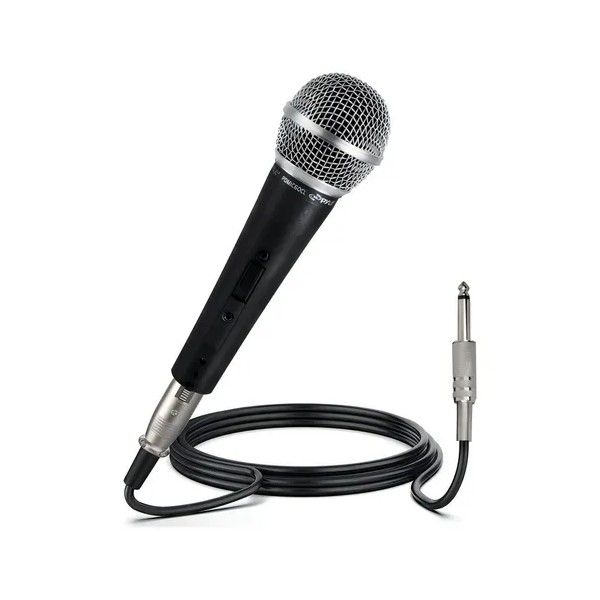Micrófono Vocal Profesional Pyle, Micrófono Manual Unidireccional Cardioide de Bobina