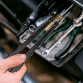 Vertical Hole Hook Wrench Trim Coil Wrench Spanner Wrench Pin Pliers Pin Removal Tool Face Spanner Locknut Wrench Pin Wrench Angle Adjustable Chrome Vanadium Steel