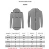 Aiyino Mens Hipster Hip Hop Long Sleeve Longline Pullover Hoodies