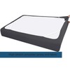Bed Skirt Queen, Elastic Fabric Wrap Around 4 Sides Box