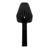 Slotted Ice Scoop 10 oz, Black Plastic, Plastic Scoop, Ice