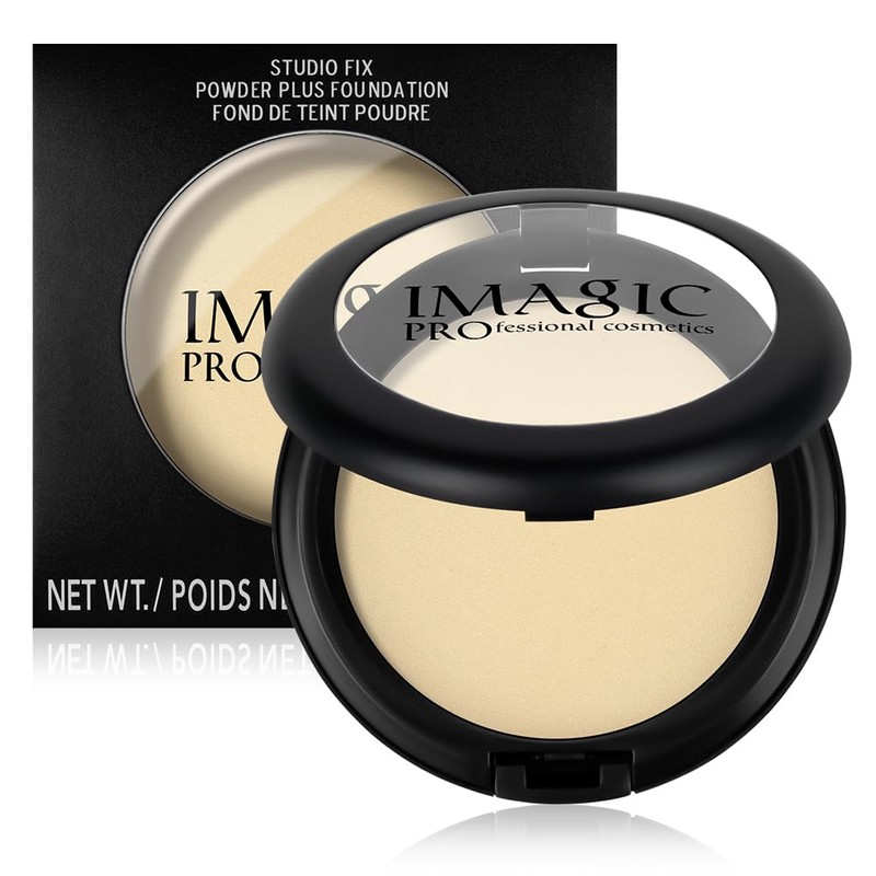 Natural Compact Powder, Waterproof Matt Powder Make-Up, Universal Make-Up Powder