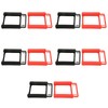 10pcs Hard Drive Bracket 2.5in Heat Dissipation High Compatibility HDD