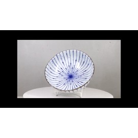 Pack Of 6 Fubuki Tokusa Made In Japan Round Flair Small Shallow Bowls 11oz