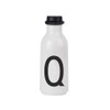 Design Letters Personal Water Bottle, White (Q), BPA-Free, 500 ml,