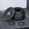 Drenky Washers M6.25 Pieces Large Stainless Steel A2 V2A Black