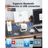 Phomemo M250 Label Printer, 3 Inch Bluetooth Labeling Device, Thermal