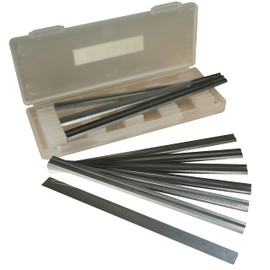 82mm Reversible Planer Blades Replacement for Black & Decker, Bosch, DeWalt and Elu planers (10 Pcs - German Carbide)