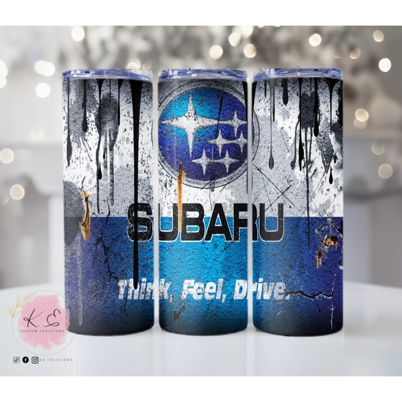 Very Subaru oil CUSTOM Design Tumbler 20 oz