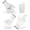 ACKTRA Ultra-Thin PU Safety WORK GLOVES 12 Pairs, WG002 Black