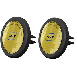 SVP Magnetic Car Mount, Universal Air Vent Cell Phone Holder for Smartphone, Truck Easy to Use ! Safely View Your Mobile Phone (2pcs)