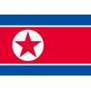 TOSPA North Korea Flag Mini Flag, Flag Size 4.1 x
