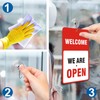 Open Signs for Business with Suction Cups, “We Will Be