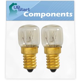 2-Pack 4173175 Light Bulb Replacement for Whirlpool RBS305PRB00 Oven - Compatible with Whirlpool Oven Light Bulb 4173220