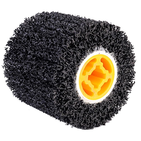 Shitime 4.5" x 4" Abrasive Drawing Wheel Surface Conditioning Tool,