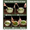 Matcha Ceremony Accessory, ThymeSpace Bamboo Matcha Whisk, Traditional Scoop, Wooden