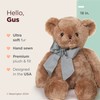Bearington Collection Gus 18-Inch Brown Teddy Bear Plush Toy -