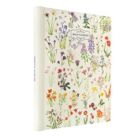 Grupo Erik Album Fotografico Autoadesivo 24x32 cm Wild Flowers | 30 Pagine