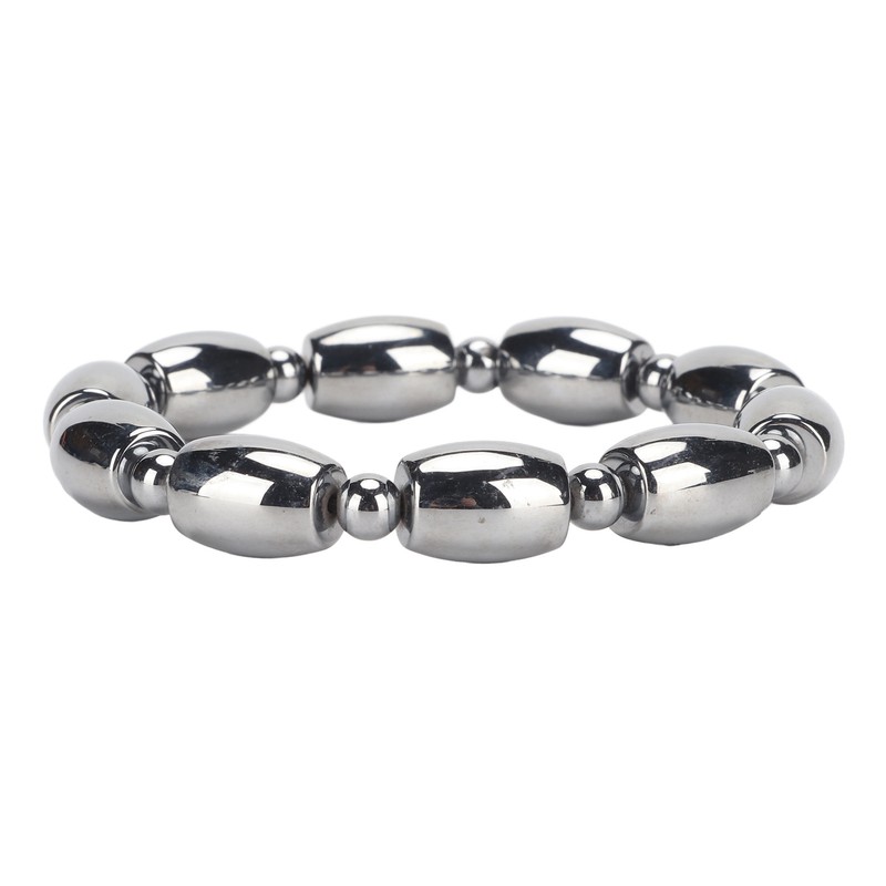 Terahertz Bracelet Relieve Fatigue Promote Circulation Bucket Round Shapes Beads