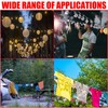 VIVBOO 40ft Clothes Line Outdoors 3/16" Wire Ropes Silver PVC