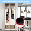 CATECASE Hanging Locker Organizer - 3 Shelf Adjustable Storage Solution
