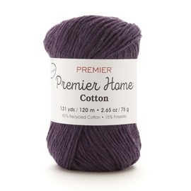 Premier Yarns Home Cotton Yarn - Solid-Eggplant