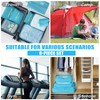 8 Set Packing Cubes for Travel Luggage Packing Bags Reusable