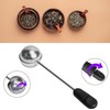 3 Pcs Stainless Steel Mesh Twisting Tea Ball Infuser,Long Handle