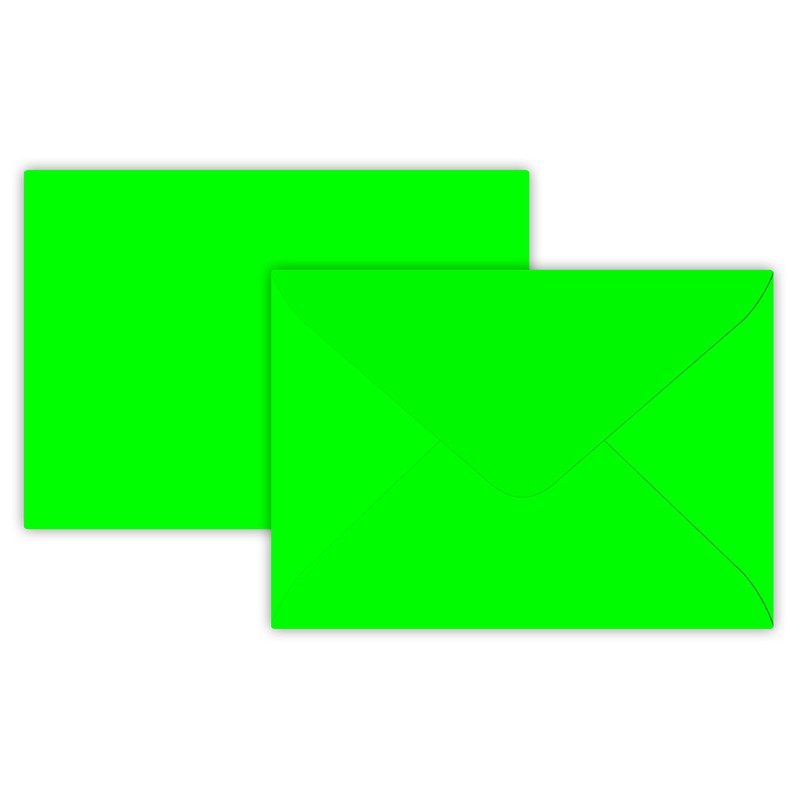 Envelopes B6 DIN 12.5 x 17.6 cm Neon Pink with