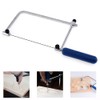 Adjustable Saw, Multi-Purpose Jewellery Hacksaw U-Shaped Saw Frame with 2