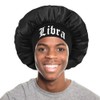 Constellation Print Satin Sleep Bonnet, Soft Comfortable Sleeping Bonnet, Make