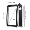 Handheld Magnifier 4X Magnifying Glass for Reading Full Book Page